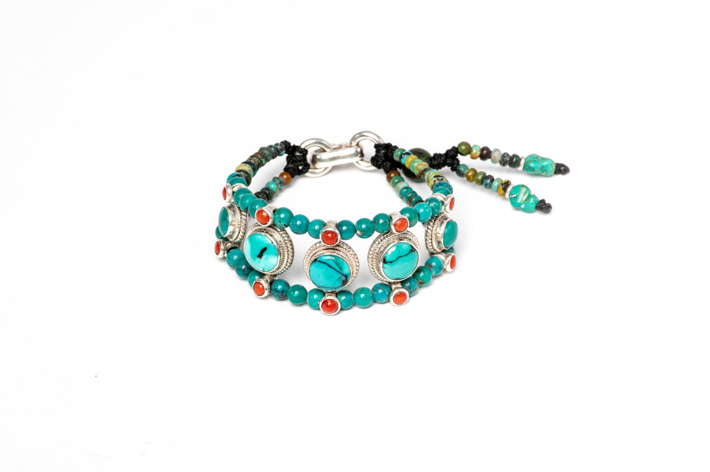 Turquoise Setting Bracelet  with Turquoise