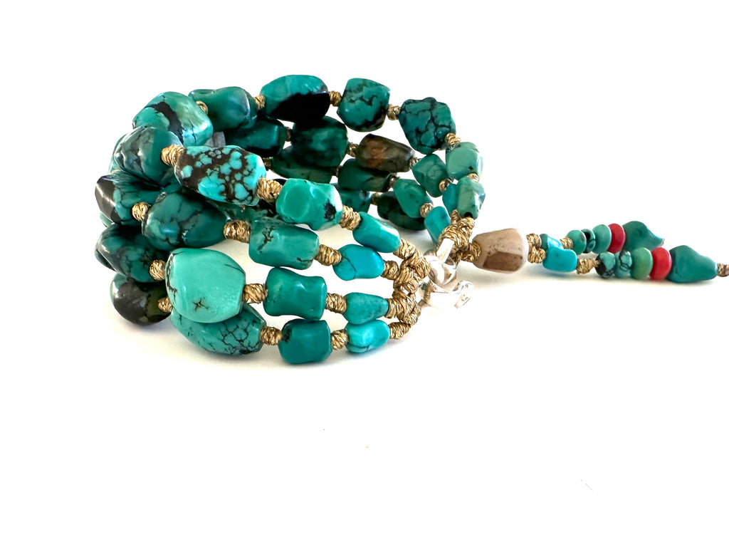 Wild Turquoise Royal Bracelet .