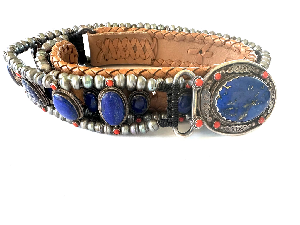 Royal Lapis lazuli Belt