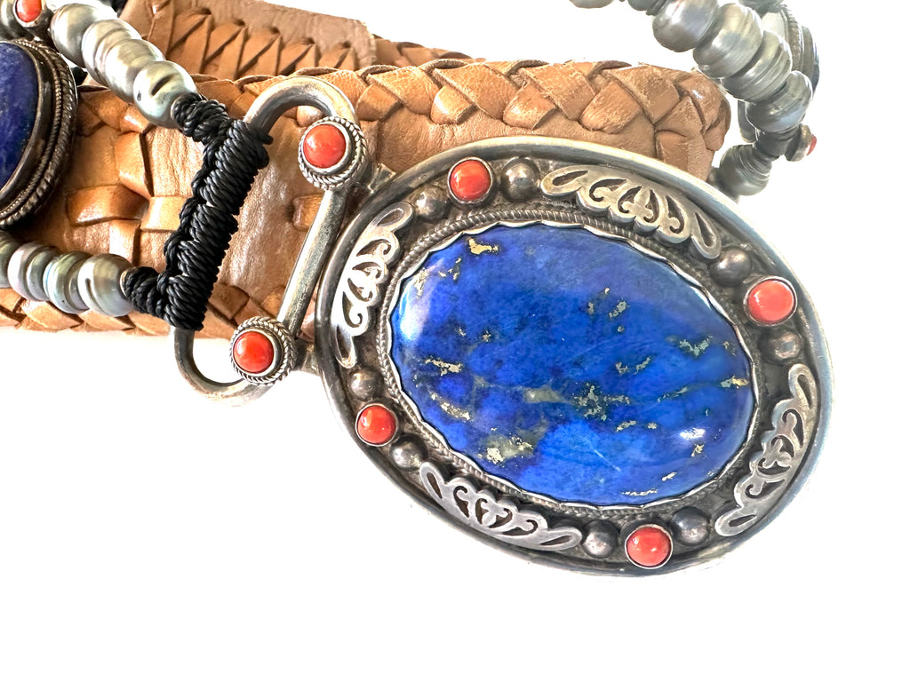 Royal Lapis lazuli Belt