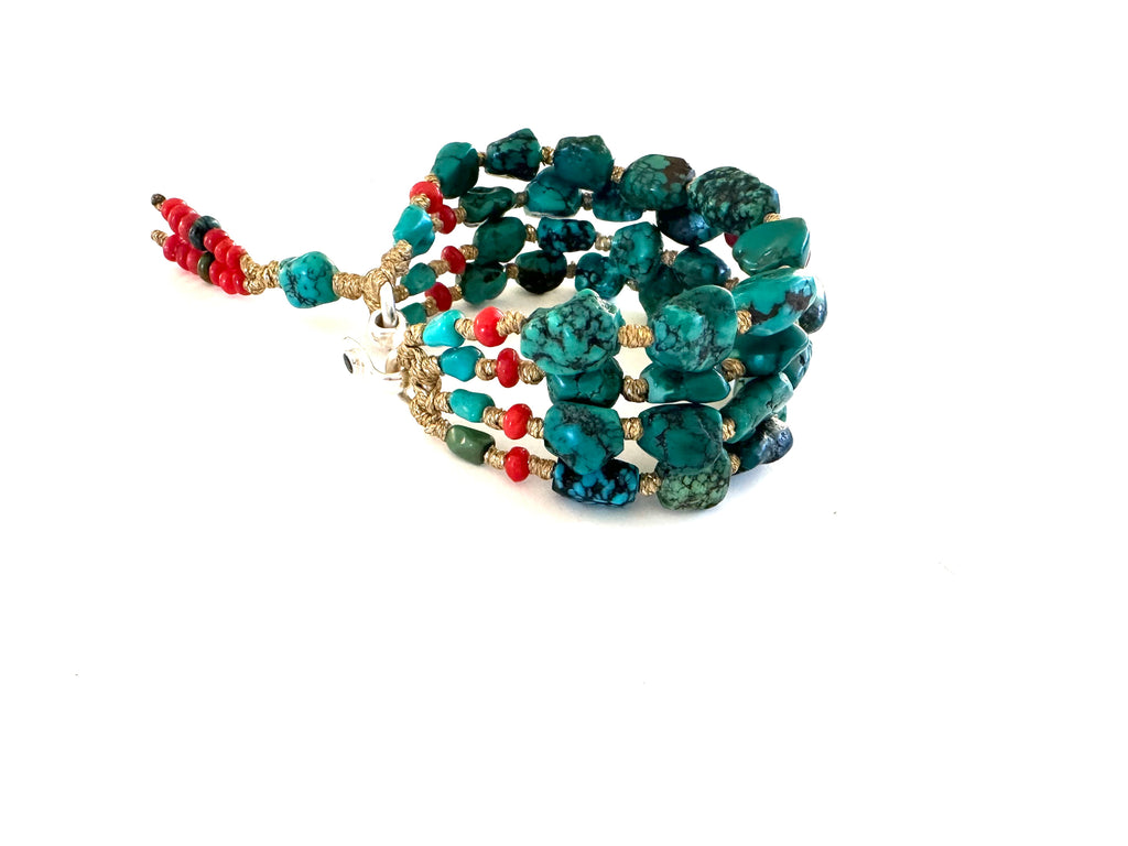 Wild Turquoise Royal bracelet.