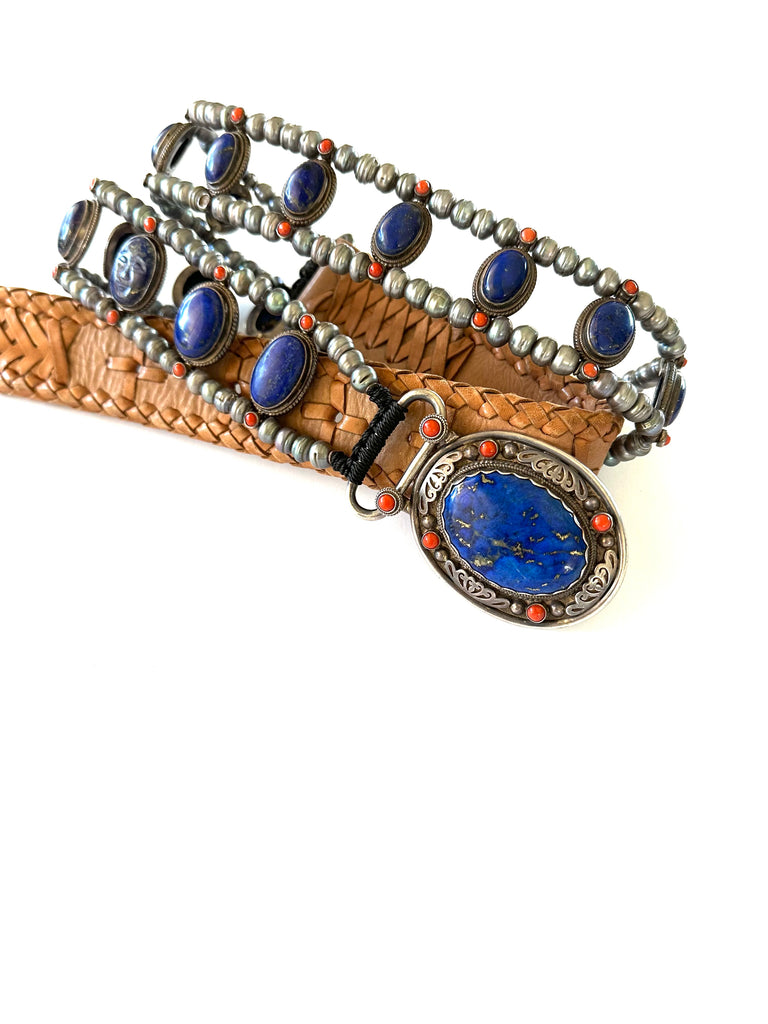 Royal Lapis lazuli Belt