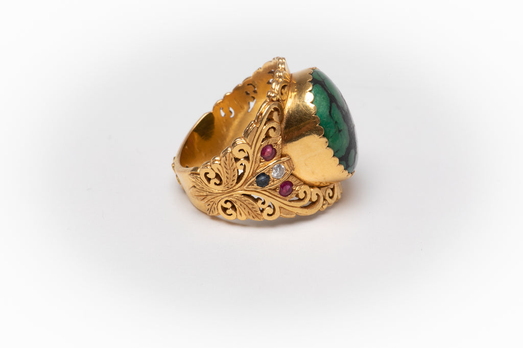 [SOLD] 22k gold ring with Turquoise stone [SOLD]