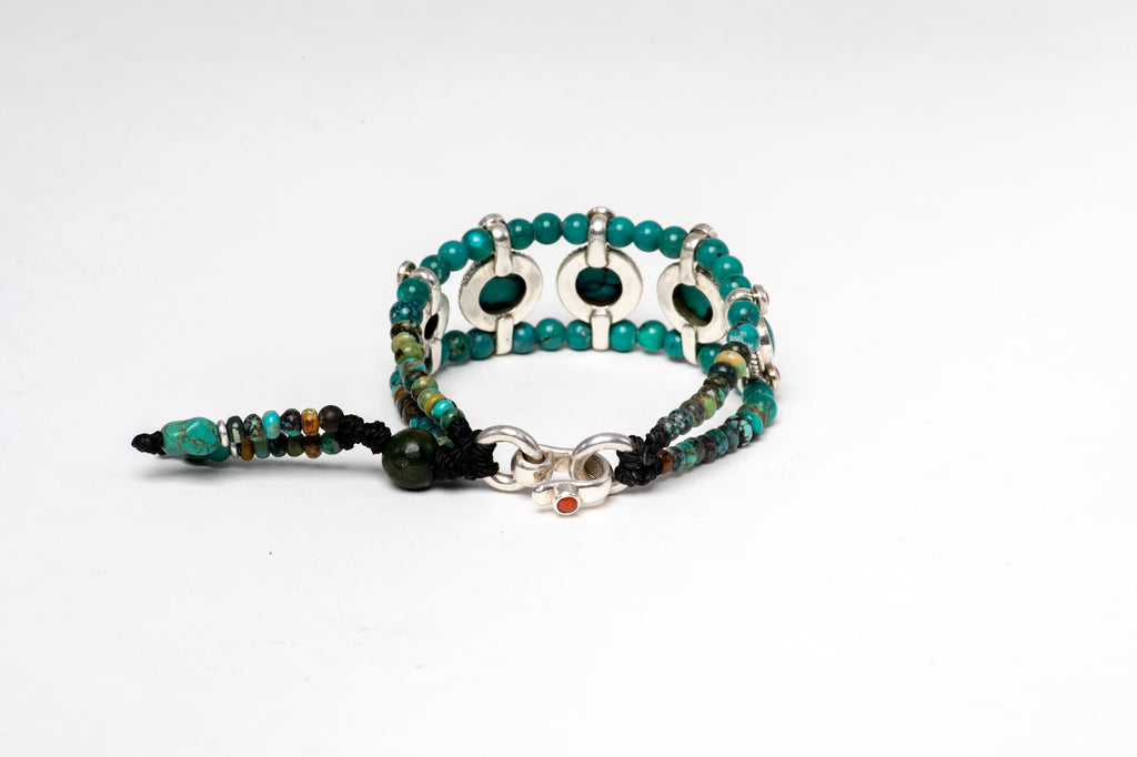 Turquoise Setting Bracelet  with Turquoise