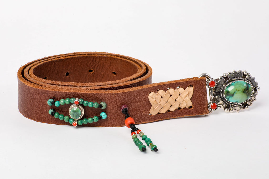 Handmade Belt With Gemstones